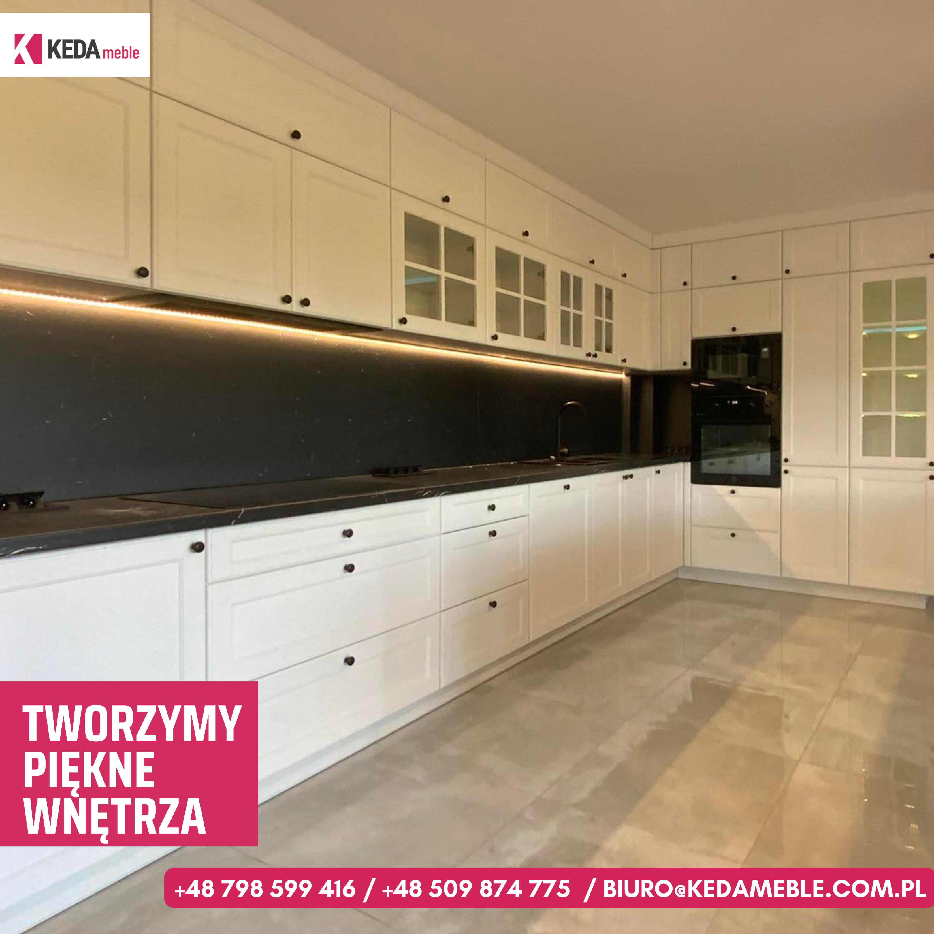 kuchnia na wymiar to gwarancja perfekcyjnie dopasowanego i funkcjonalnego wnętrza.